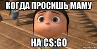 когда просишь маму на cs:go