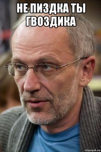не пиздка ты гвоздика 