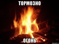 тормозно огонь
