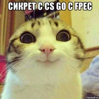 сикрет с cs go с fpec 