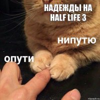 надежды на half life 3 