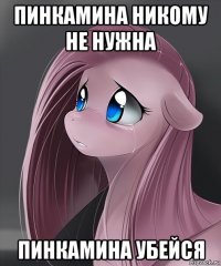 пинкамина никому не нужна пинкамина убейся