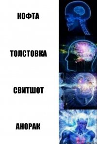 Кофта Толстовка Свитшот Анорак