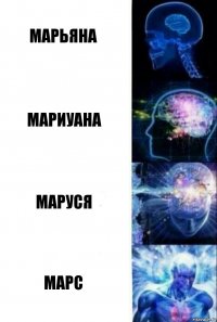 Марьяна Мариуана Маруся МАРС