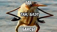 где баксы