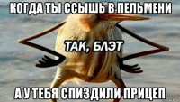 когда ты ссышь в пельмени а у тебя спиздили прицеп