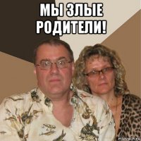 мы злые родители! 