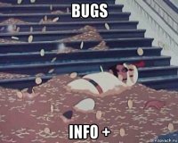 bugs info +