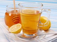 Создать мем Чай с мёдом и лимоном