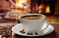 Создать мем Delicious Hot coffee