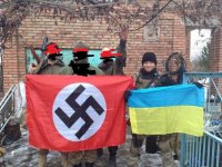чёрные одноклассник учить уроки "война", Мем Фашистская и Украина