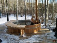 Создать мем ФуракоОфуро-Японская Баня
