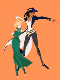 Создать мем Jojo overwatch adventure