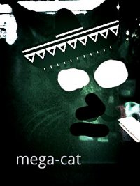Создать мем Кот из оутласта
