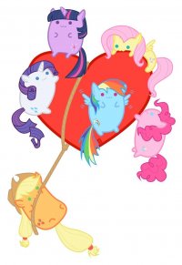 Создать мем My little pony