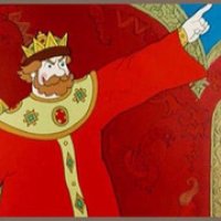 Создать мем Сказки АСПушкина