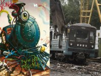 Создать мем Вагоны
