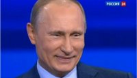Создать мем Vladimir Putin laughs