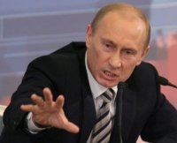 Создать мем Владимир Путин Орет