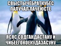 свыстычёбраткубёс палучал пачеюсте ясяс содгандастану и чибеегокоекудазасуну