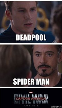 Deadpool Spider man