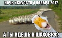 ночь искусств 4 ноября 2017 а ты идешь в шаховку?