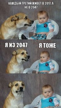 Каждый третий живет в 2017, а не в 2047 Я из 2047 Я тоже