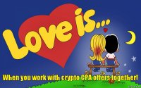 When you work with crypto CPA offers together!