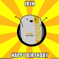 iryn happy birthday