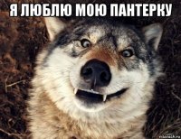 я люблю мою пантерку 