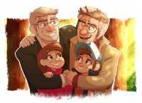 Создать мем Gravity Falls