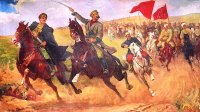 Создать мем Красная конница