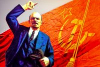 Создать мем Ленин