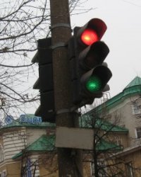 Создать мем Светофор