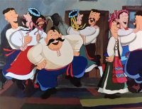 Создать мем Танці