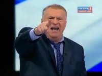 Создать мем Жириновский