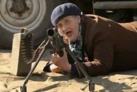 Создать мем Злая баба