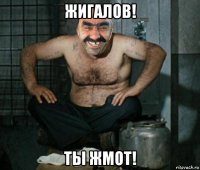 жигалов! ты жмот!