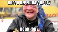 когда перешла дорогу новикову