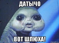 датычо вот шлюха!