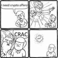 I need crypto offers! CRAC