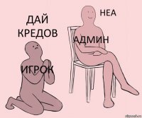 Игрок Админ Дай кредов