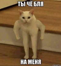 ты чё бля на меня