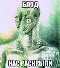 блэд нас раскрыли