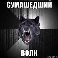 сумашедший волк