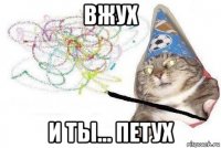 вжух и ты... петух