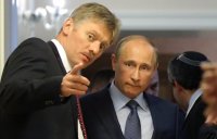 Создать мем Дмитрий Песков и В В Путин