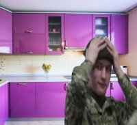 Создать мем Когда на кухне