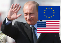 Создать мем Путин друг друга