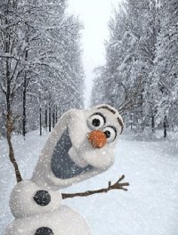 Создать мем Снеговик 2